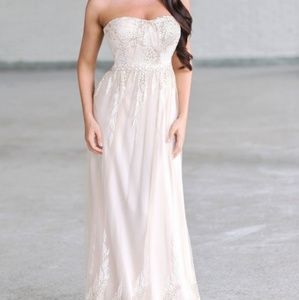 NWT Ivory Formal Dress
